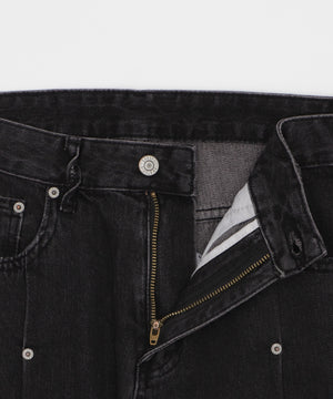 センタースイッチスタッズデニム