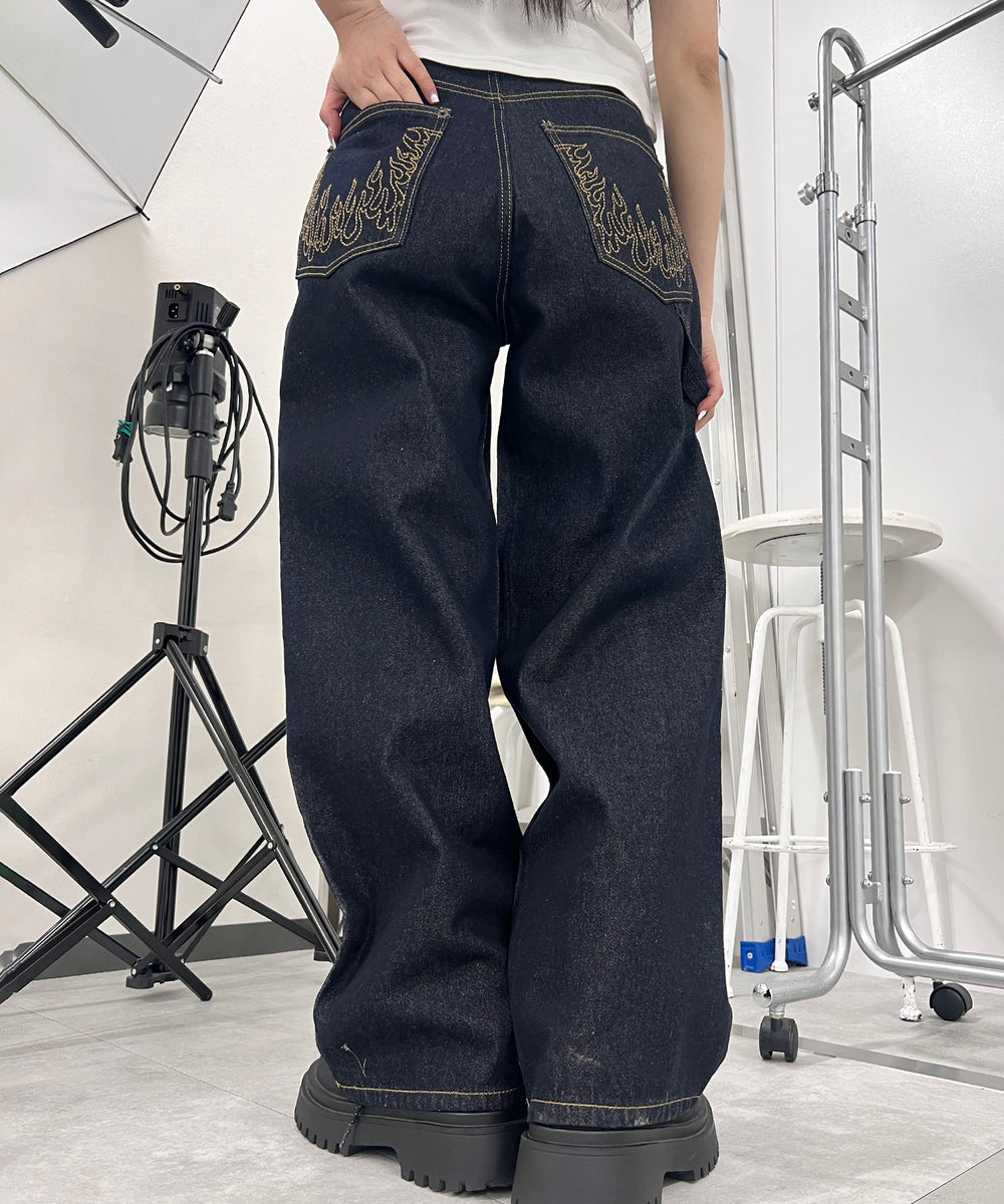 デニム濃 モデル：154㎝ S着用