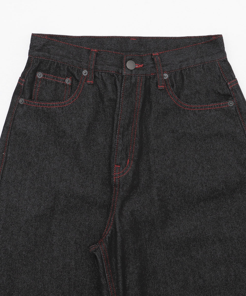 フレイムステッチポケットデニム