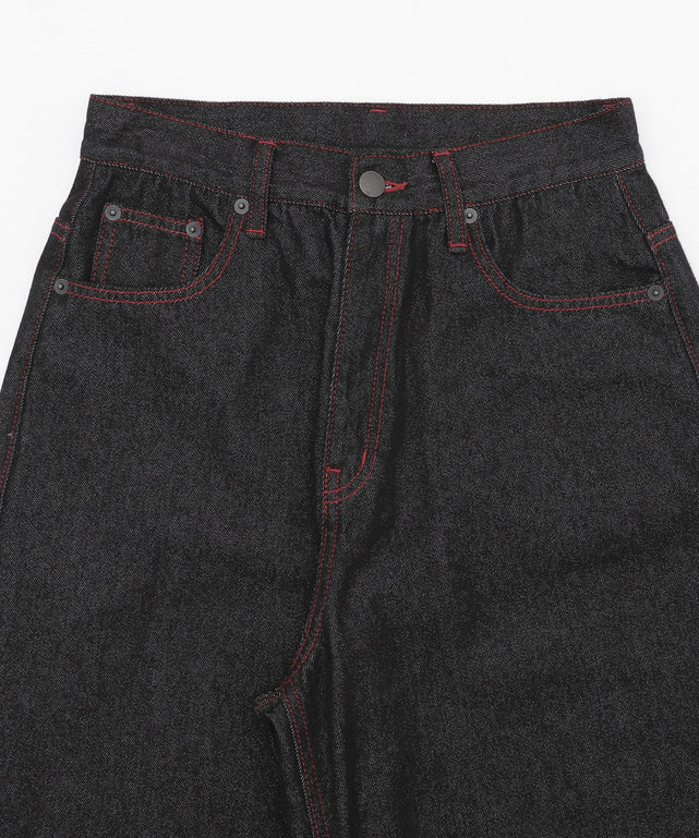 フレイムステッチポケットデニム