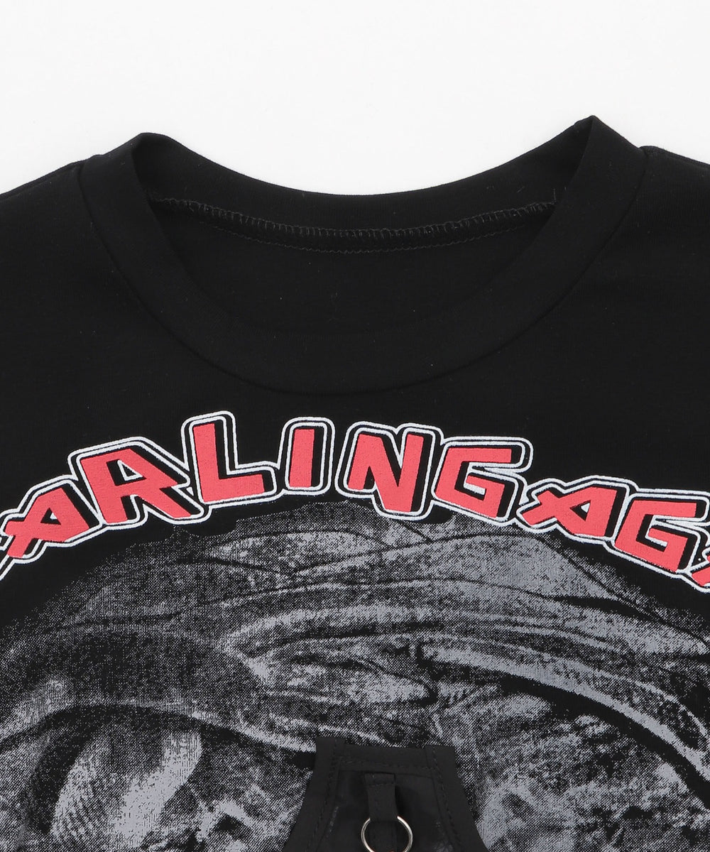 チェーンパンクロゴT