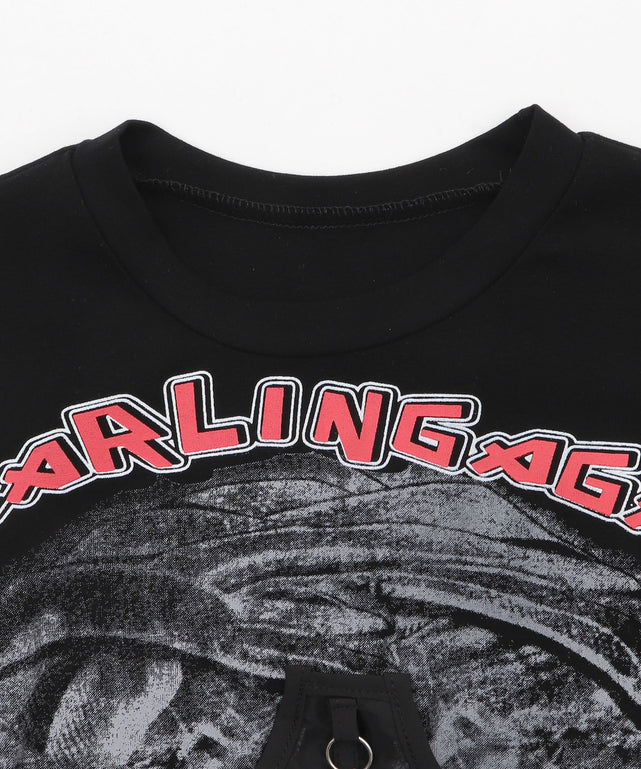 チェーンパンクロゴT