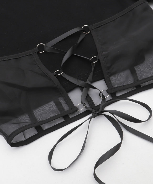 チェーンパンクロゴT