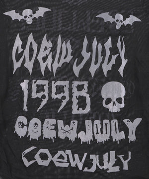 ゴシックロゴメッシュカットソー