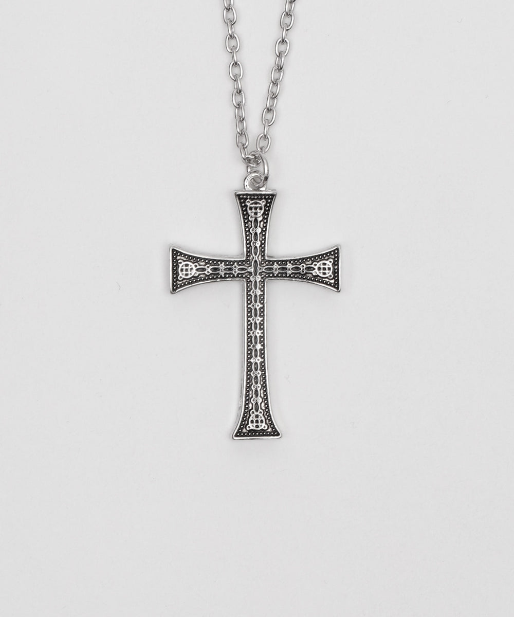 アンティーククロスネックレス
