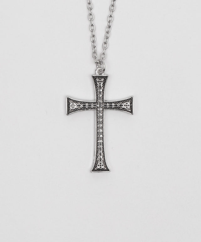 アンティーククロスネックレス