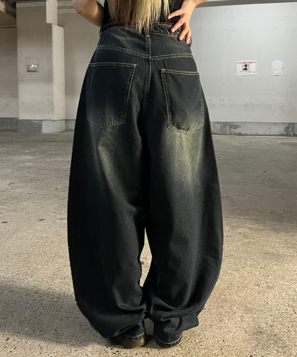 デニム中濃 モデル：159㎝ S着用