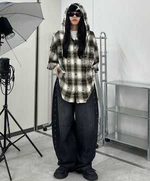 ブラウン モデル：154㎝ FREE着用