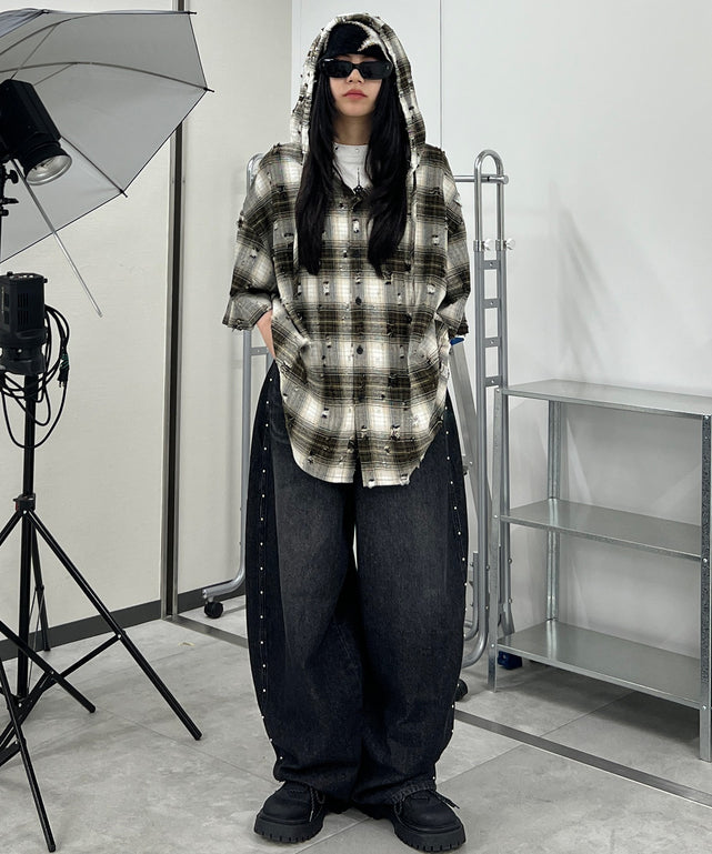 ブラウン モデル：154㎝ FREE着用