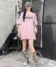 ピンク モデル：154㎝ FREE着用