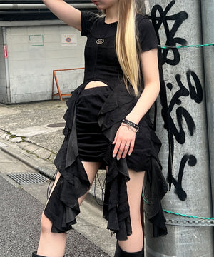 ブラック モデル：160㎝ FREE着用