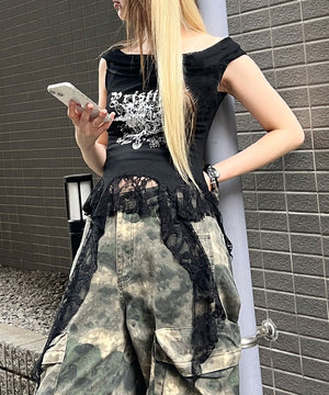 ブラック モデル：160㎝ FREE着用