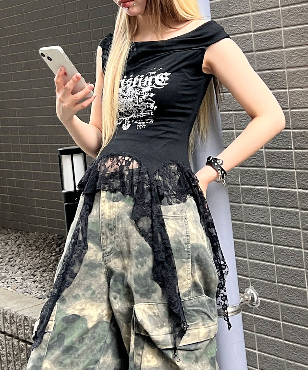 ブラック モデル：160㎝ FREE着用