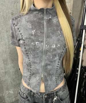 チャコール モデル：160㎝ FREE着用