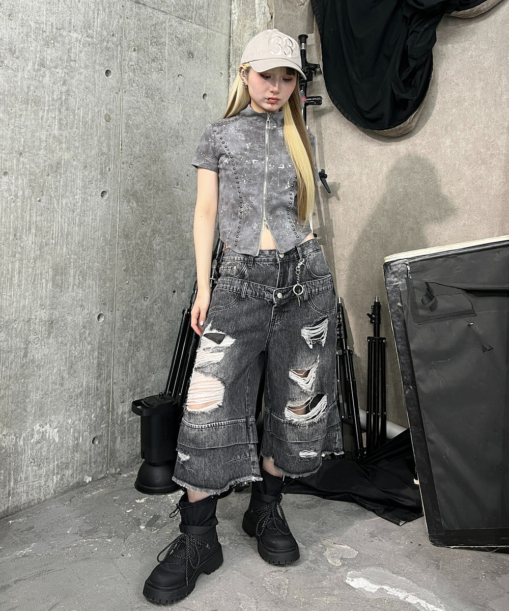 チャコール モデル：160㎝ FREE着用