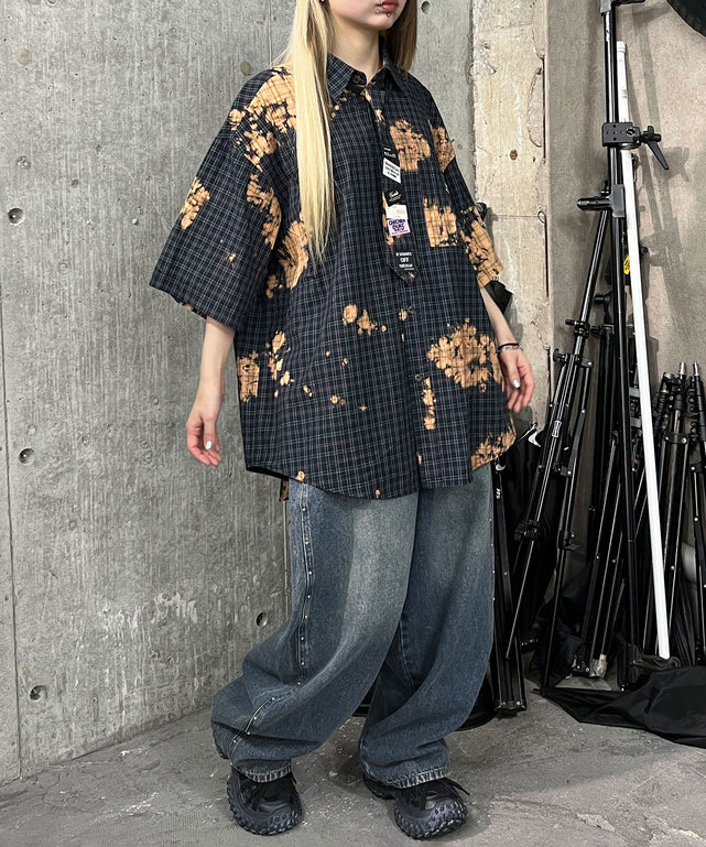 ネイビー モデル：160㎝ FREE着用