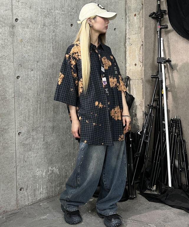 ネイビー モデル：160㎝ FREE着用