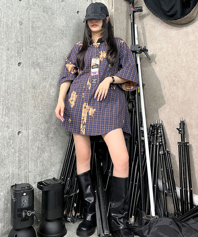 ブラウン モデル：154㎝ FREE着用