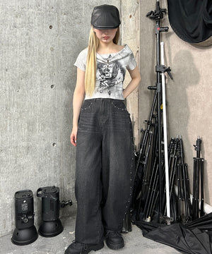 ホワイト モデル：160㎝ FREE着用