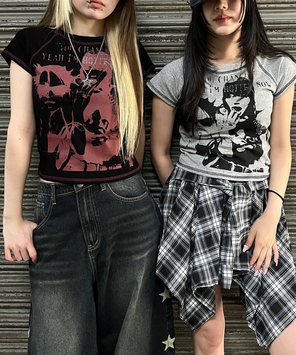 パンクプリントT