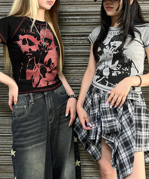 パンクプリントT