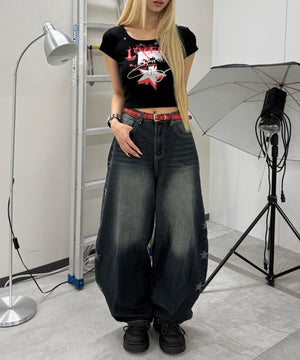 ブラック モデル：167㎝ FREE着用