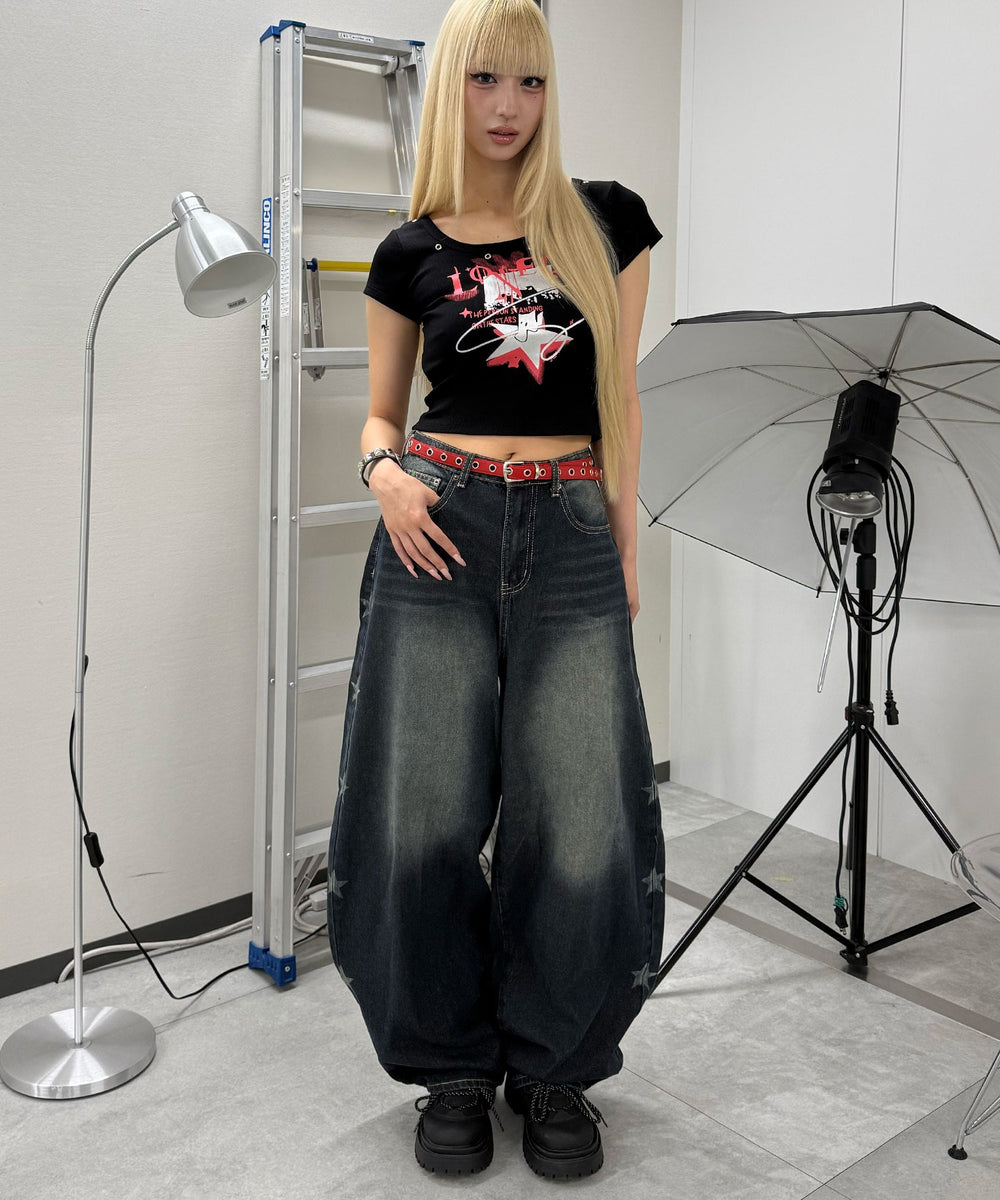 ブラック モデル：167㎝ FREE着用