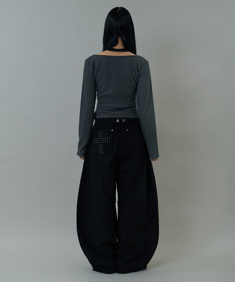 グレー モデル：168㎝ F着用