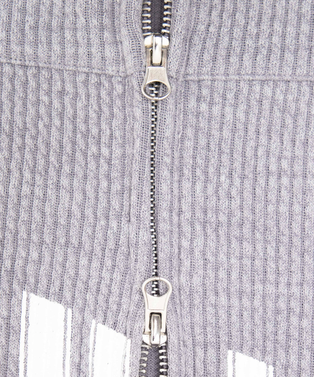 SAINT LOUISニットZIPパーカー