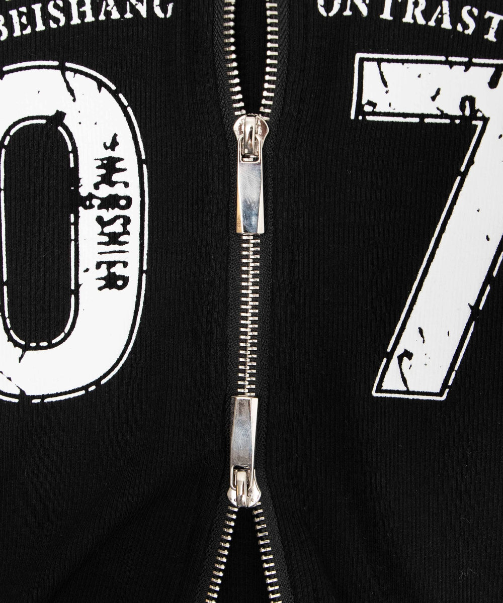 ナンバリングフェードZIPトップ