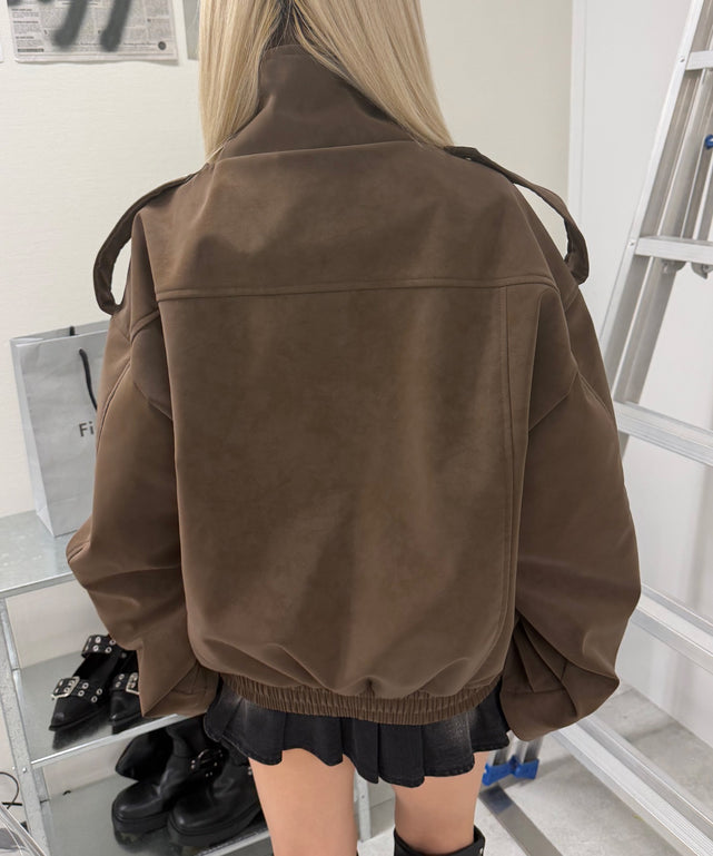 ブラウン モデル:160cm F着用
