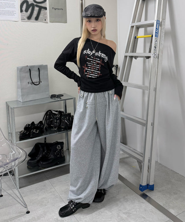 杢グレー モデル：160㎝ F着用