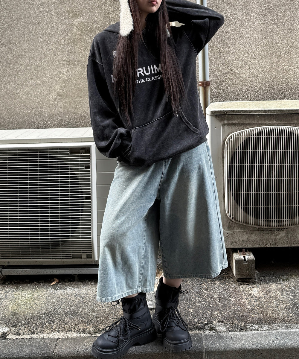 デニム淡 モデル：160㎝ FREE着用  ブラック モデル：160㎝ FREE着用  ブラック モデル：160㎝ FREE着用 ブラック モデル：160㎝ FREE着用 ブラック モデル：160㎝ FREE着用 ブラック モデル：160㎝ M着用 