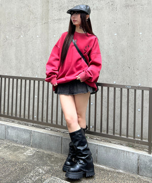 レッド モデル：160㎝ FREE着用