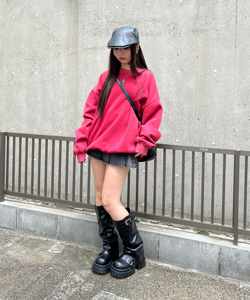 レッド モデル：160㎝ FREE着用