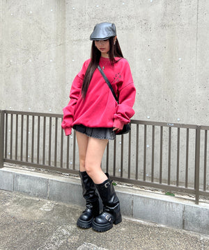 レッド モデル：160㎝ FREE着用