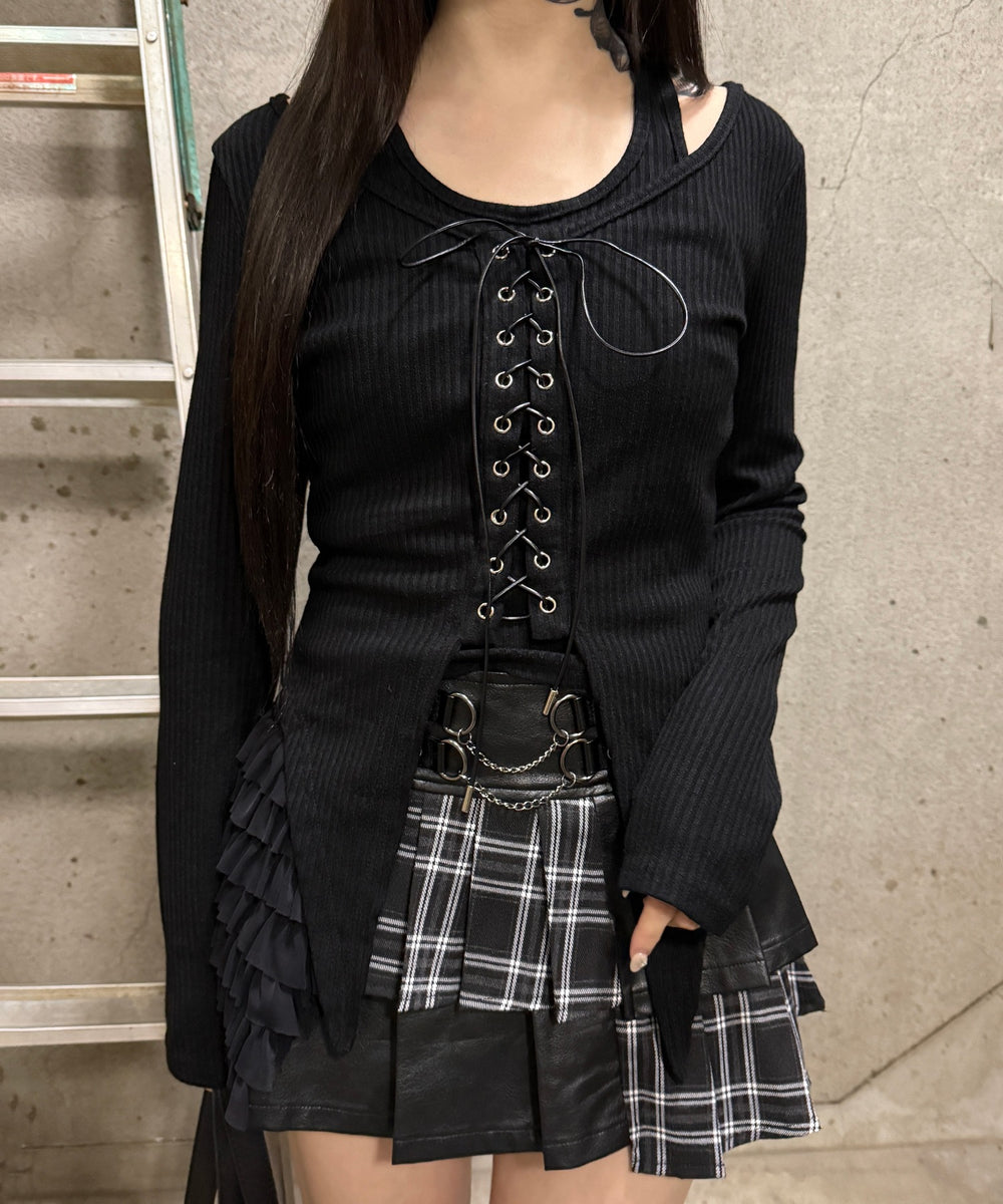 ブラック モデル：160㎝ FREE着用