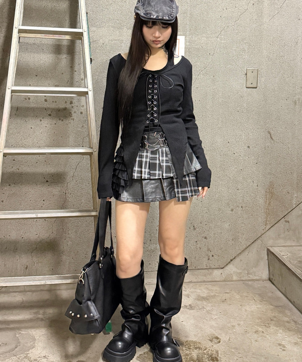 ブラック モデル：160㎝ FREE着用