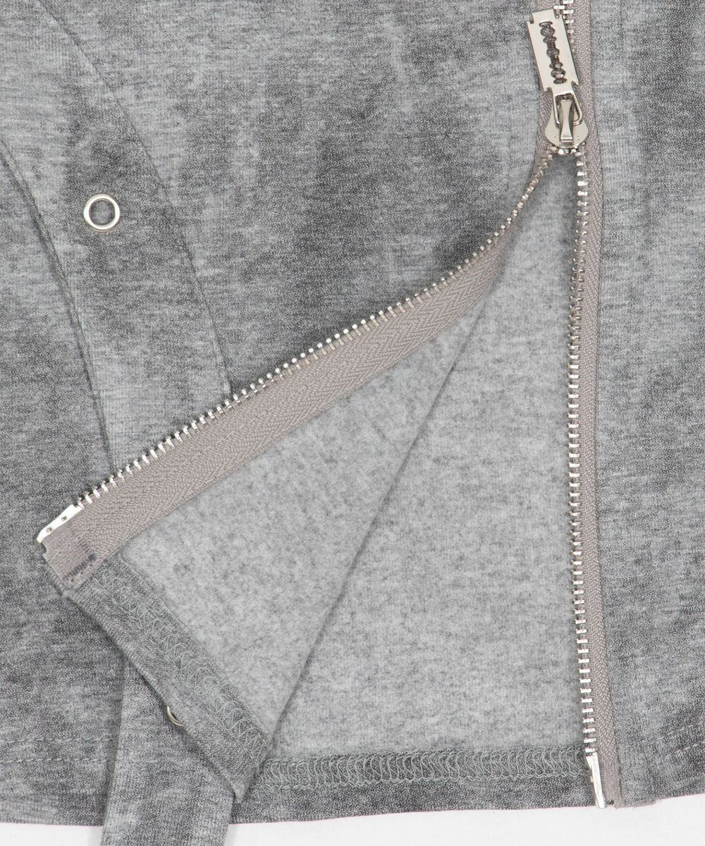 ロゴスタッズジップトップ