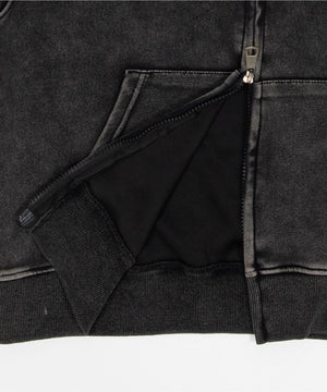 クロスショートジップパーカー