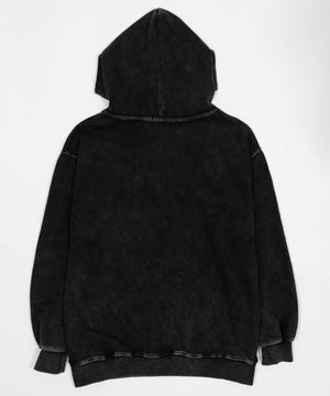 スポーツロゴピグメントパーカー