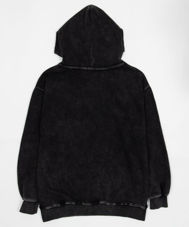 スポーツロゴピグメントパーカー