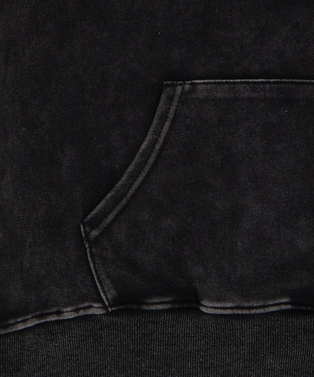 スポーツロゴピグメントパーカー