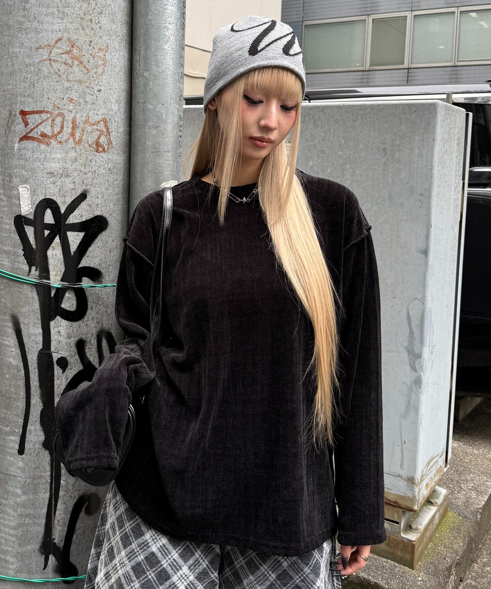 ブラック モデル：167㎝ FREE着用