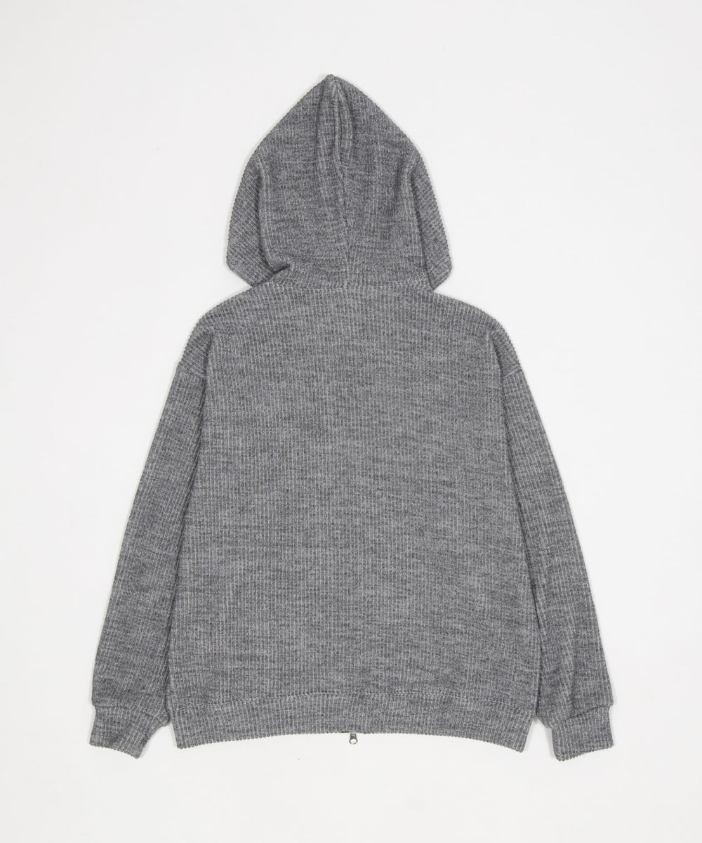 シティロゴニットジップパーカー