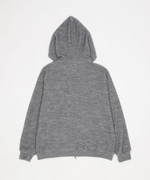 シティロゴニットジップパーカー