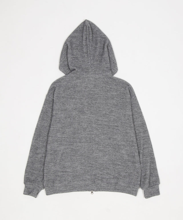 シティロゴニットジップパーカー