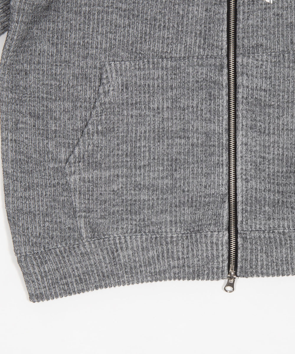 シティロゴニットジップパーカー