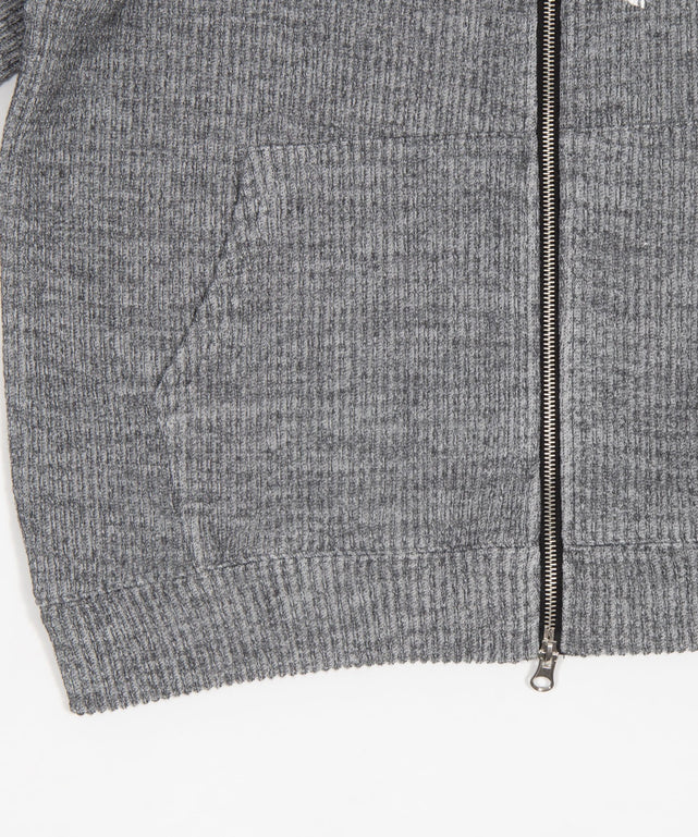 シティロゴニットジップパーカー