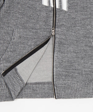 シティロゴニットジップパーカー